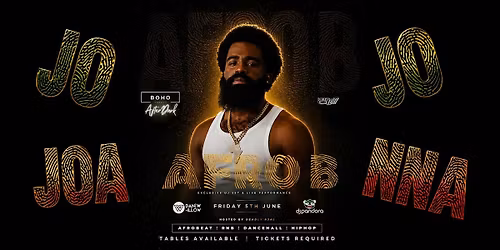 Afro B (Live) @ Boho Cardiff 05\/06\/26