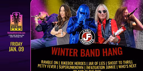 The J-Fell Winter Band Hang at The Headliners Club