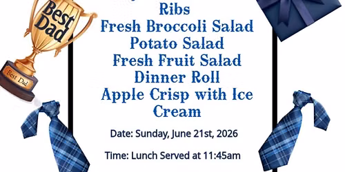 Trinity Center Fathers Day Lunch