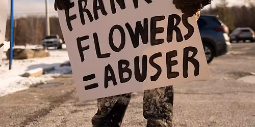 Frank Flowers Court Protest