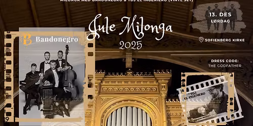 Jule Milonga 2025 @Sofienberg Kirke