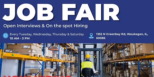 Job Fair: Hiring Immediately!