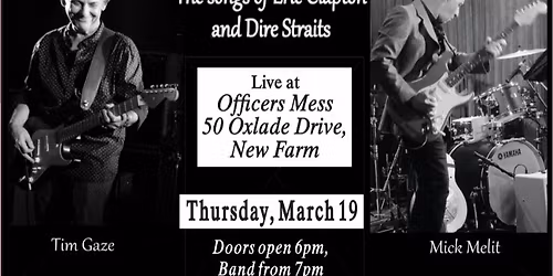 Slowhand Sultans - March 2026 featuring Tim Gaze & Mick Melit