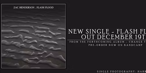 Gibbo's Shed presents - Zac Henderson's 'Flash Flood' Single Launch