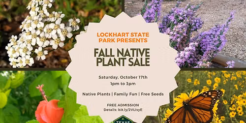 FREE: Fall Native Plant Sale