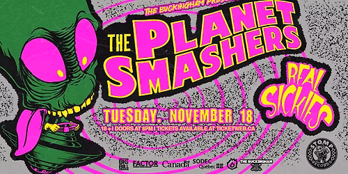 Planet Smashers w\/guests Real Sickies