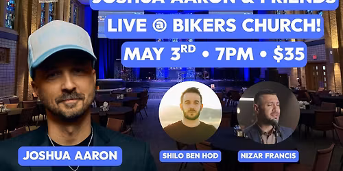 Bikers Church & Beth Ariel bring you Joshua Aaron Live