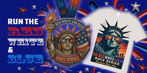 Red, White and Blue 4mi\/8mi\/HM - Waco