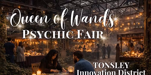 Queen of Wands Psychic Fair - Tonsley Innovation District \u2728\ud83d\udd2e\u2728