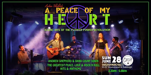 ANDREW SHEPHERD\u2019S A PEACE OF MY HEART