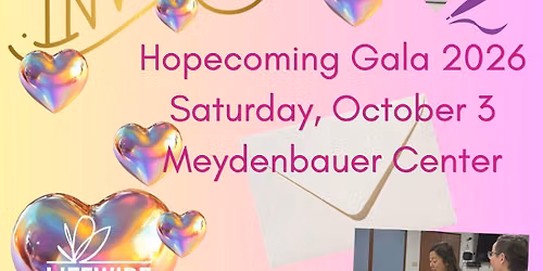 Hopecoming Gala, Auction, and Dance Party