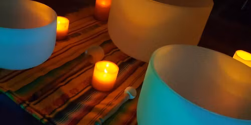 First Fridays: Candlelit Restorative with Sound (hybrid)