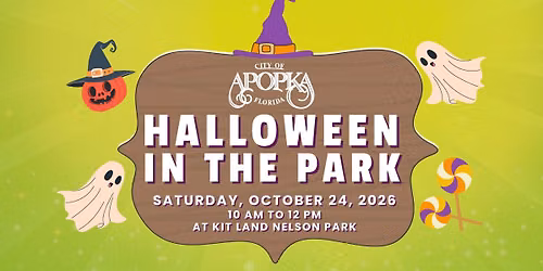 Apopka\u2019s Halloween in the Park 2026