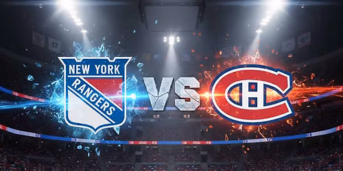 Montreal Canadiens at New York Rangers at Madison Square Garden