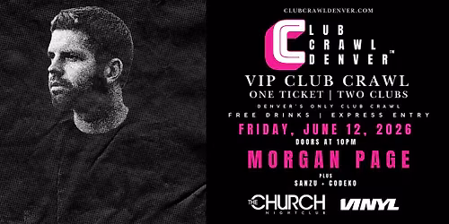 Fri, June 12th: Morgan Page, Sanzu, and Codeko