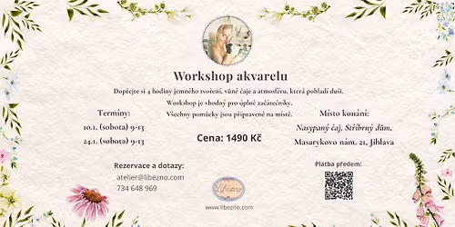 Workshop akvarelu v Jihlav\u011b