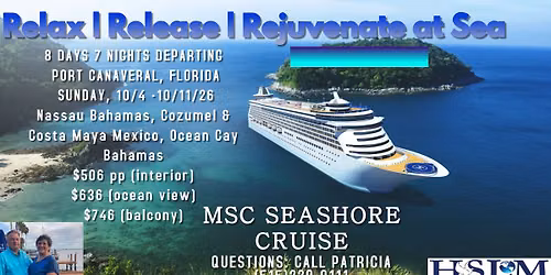 HSLM - MSC SEASHORE CRUISE 2026