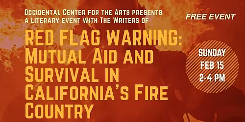 Literary Event: Red Flag Warning