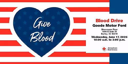 Goode Motor Ford Blood Drive with the American Red Cross