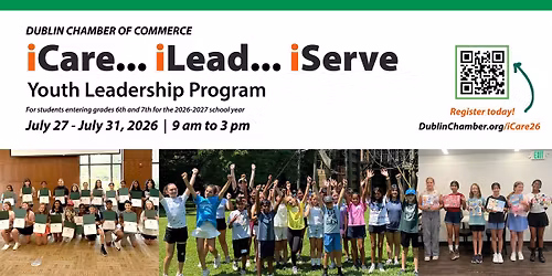 Dublin Chamber iCare...iServe...iLead Youth Leadership Program 2026