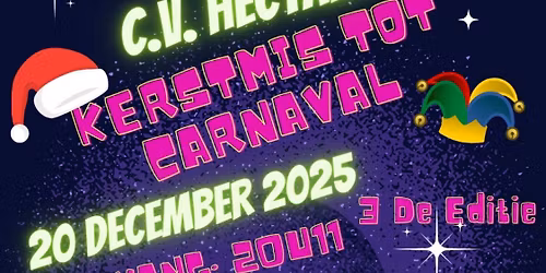 Kerstmis tot carnaval 3 de editie ! \ud83d\udc9c\ud83d\udda4