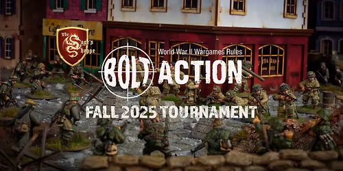The Sage's Shoppe Fall 2025 Bolt Action Tournament