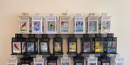 Fused Glass Lantern