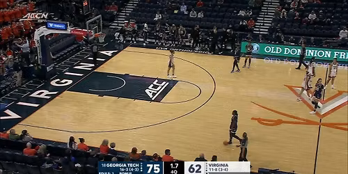 Virginia Cavaliers at Georgia Tech Yellow Jackets Womens Basketball