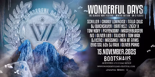 Wonderful Days - The Classic Rave Festival - Winter Edition - VOL VIII