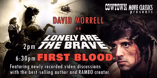 CMC presents David Morrell on RAMBO: FIRST BLOOD (1982)