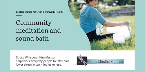 Community Meditation and Sound Bath