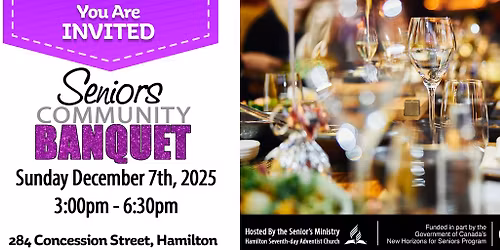 Seniors Community Banquet