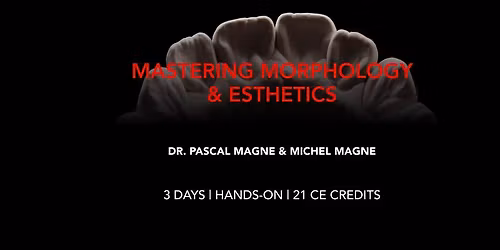 MASTERING MORPHOLOGY & ESTHETICS