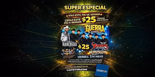 LEONEL EL RANCHERO, TIRANOS DEL NORTE & MAS