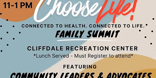 "Choose Life!" - A  Family Summit, Hosted by Rapha Ministries Family Center