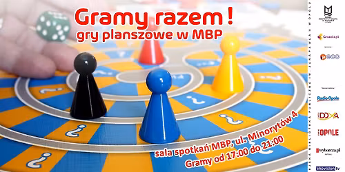 Gramy razem! \u2013 gry planszowe w MBP