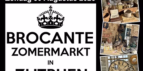 Brocantemarkt Zutphen (Zaadmarkt, Houtmarkt, Groenmarkt)