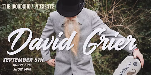 David Grier Live at The Woodshop