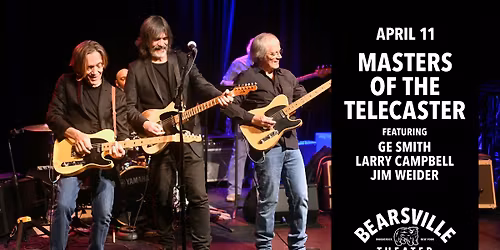 Masters of The Telecaster ft. GE Smith, Larry Campbell, and Jim Weider