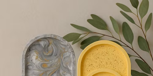 Jesmonite Home Decor Workshop in Brno