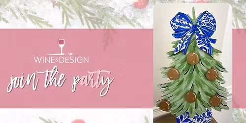 20" Chinoiserie Christmas Tree