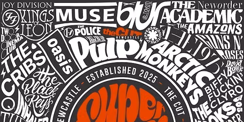 SUPERSONIC: NEWCASTLE\u2019S THURSDAY INDIE PARTY @ theCUT - 22nd October 2026