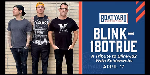 Blink180TRUE & Spiderwebs at Boatyard 