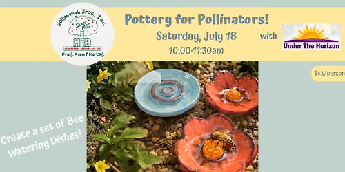 Pottery for Pollinators!