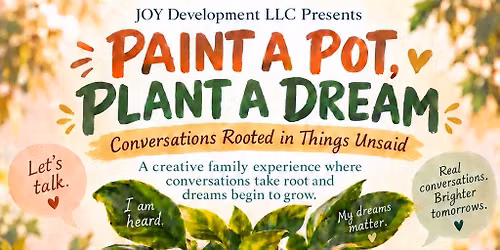 Paint-A-Pot Plant-A-Dream