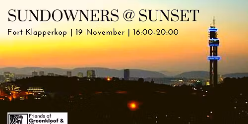 Sundowners at Sunset