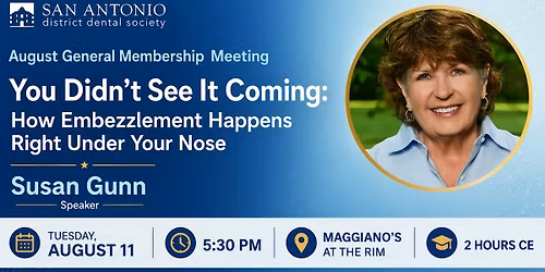 August General Membership Meeting