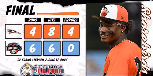 Hickory Crawdads vs. Delmarva Shorebirds