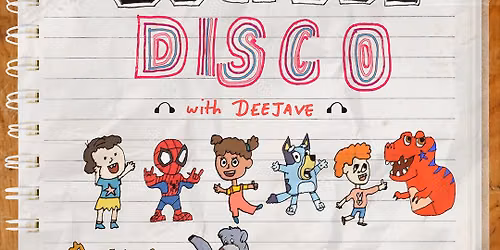 Pre-School Disco (2-5 year olds) with DEEJAVE 10-11am