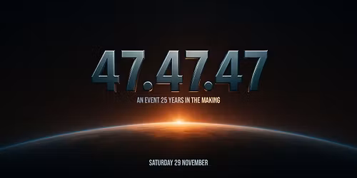 Save the Rave pres. 47.47.47 (Studio47 Reunion)